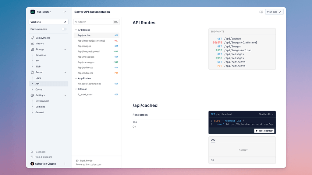 NuxtHub Admin Open API